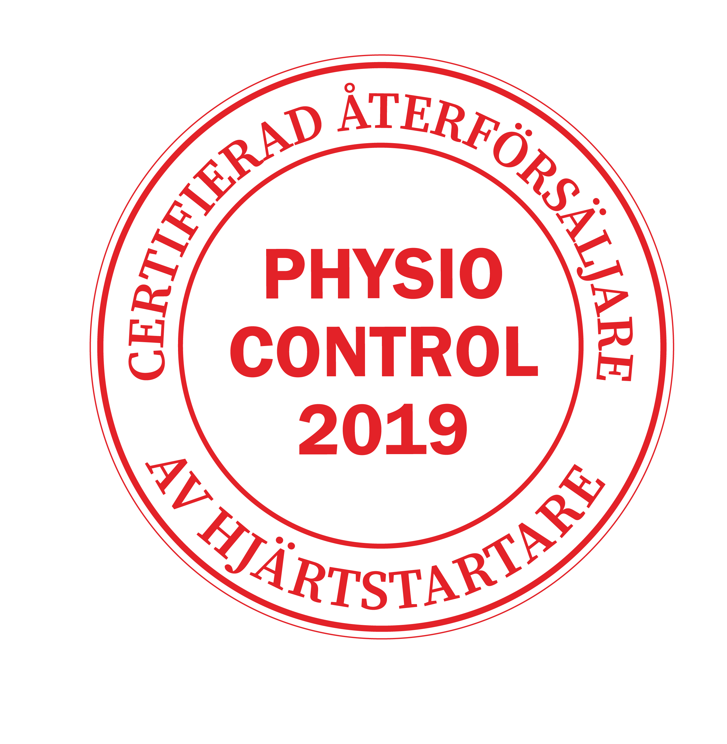 Physio Control badge Certifierad återförsäljare